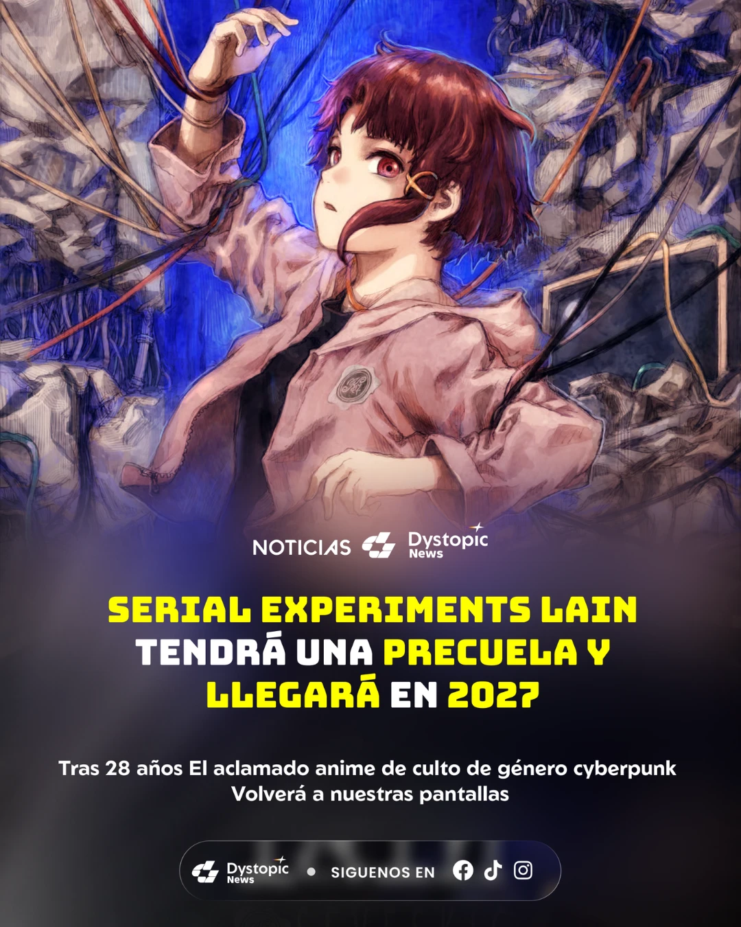 El universo de Lain inspira re: Serial Experiments, un proyecto de fans 💻